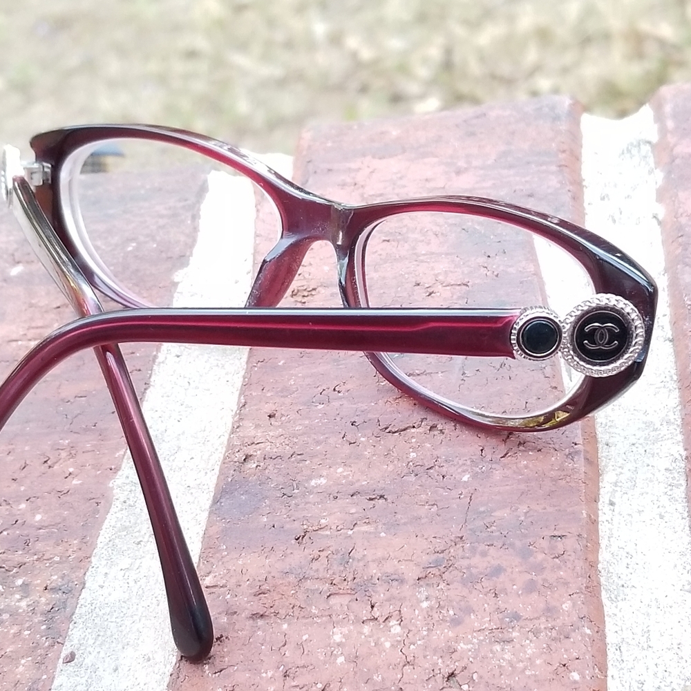 Amazing looking  Authentic Chanel CC eyeglasses Frames - Picture 5 of 16